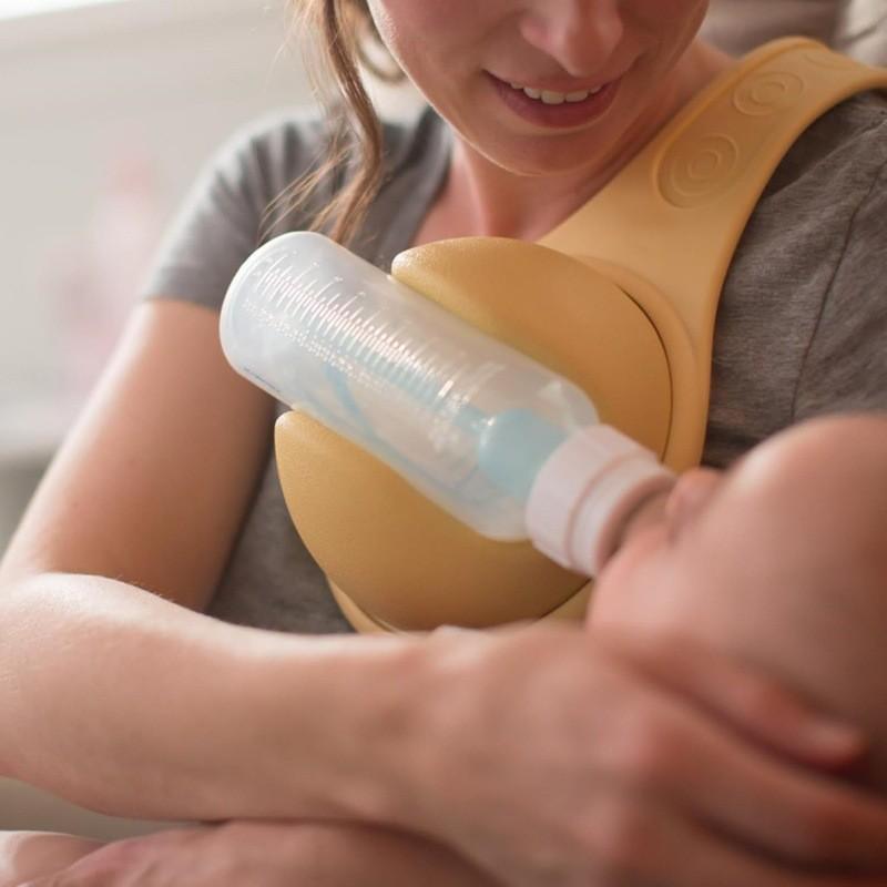 Silicone Baby Bottle Holder For Tv Stand With Free Hand Support For Home Use