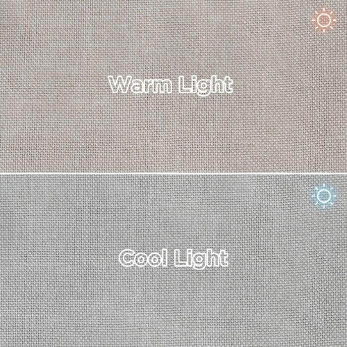 Lit double - MUVOE - 160 x 200 cm - Tête de lit réglable - Bois massif - Gris-beige