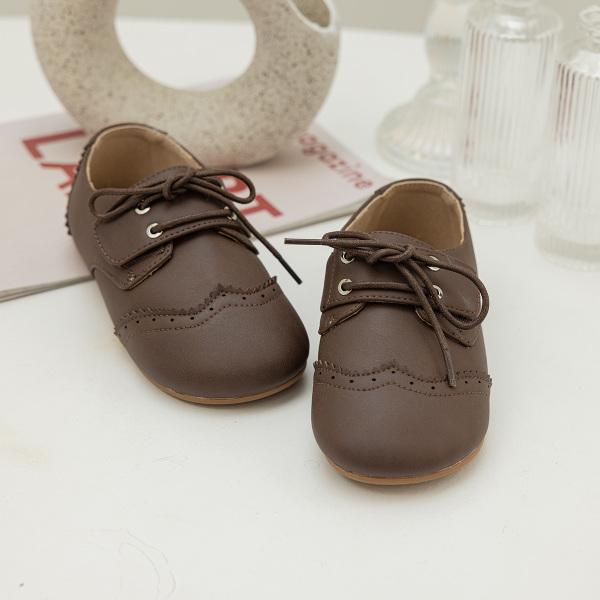 

Лоферы Baby Jam унисекс Dodam коричневые-BB355