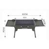 Zhishi Portable Foldable Outdoor Camping BBQ Charcoal Grill