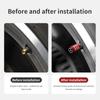 GLC GLB 4pcs Car Tire Stem Valve Caps Dustproof Caps Cover Accessories For Benz W211 W124 W176 W177 C180 C200 C260 C300 GLC CLE