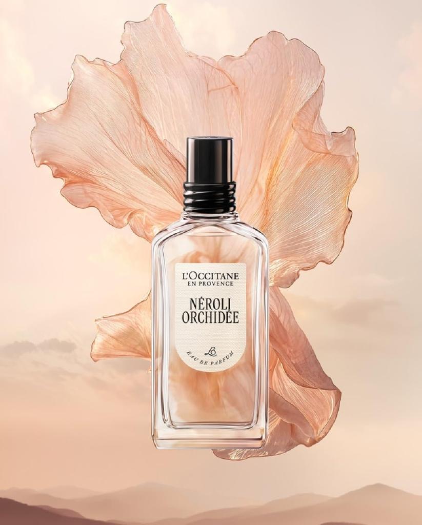 Neroli Orchidee Eau De Toilette 50mL Perfume Fragrance for Men and Popular Birthday Gift L'OCCITANE Women,