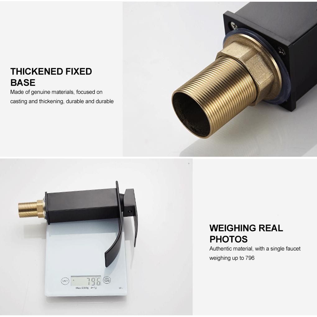 Basin Waterfall Sink Faucet Easy To Clean And Install Waterfall Basin Sink Faucet Bathroom Faucet