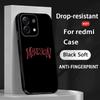 Maneskin Cool Band Pattern Design Phone Case For Redmi Note 14 13 12 11 Pro Plus S 5G 14C A3 Soft Black Phone Cover