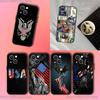 Capa de Celular Americana Bandeira dos EUA Para iPhone 17,16,15,14,13,12,11,Pro,XS,Max,XR,Plus,E,SE4,Mini Capa Preta Macia