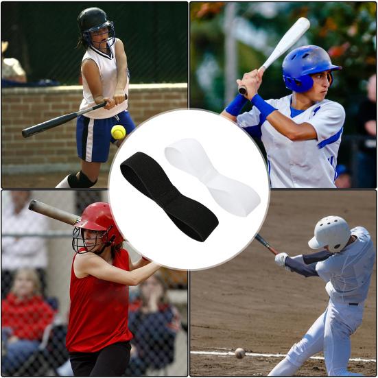 Baseball Swing Trainer Band High Elastic Wear Resistant Soft Widened Design Softball Baseball Swing Training Band Accessory