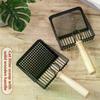 1pcs Large Stainl Steel Metal Sand Ovel Poop Scooper Fine Hole Tofu Sand Litter Ovel Dirt Scoop Pet Supplies