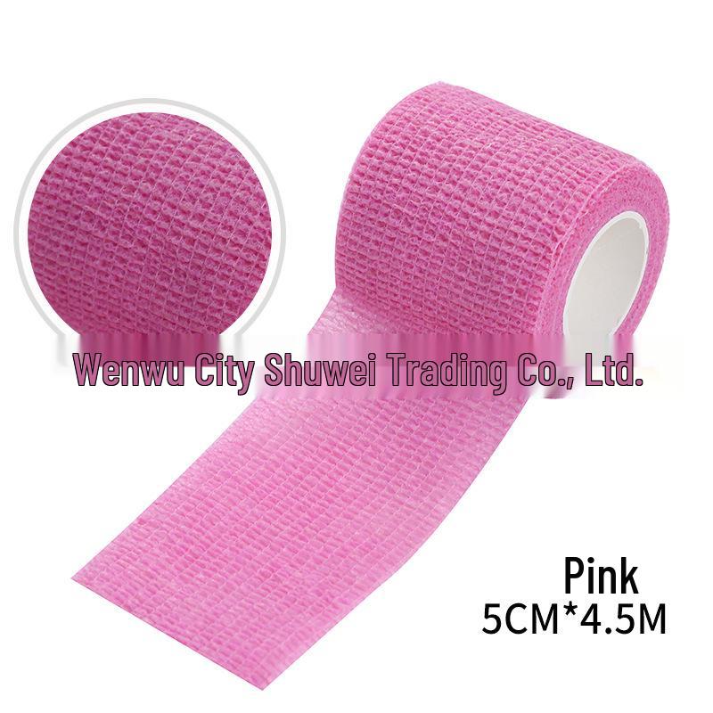Elastic Sports Bandage: Self-Adhesive Wrist Support & Finger Guard with Non-Woven Fabric