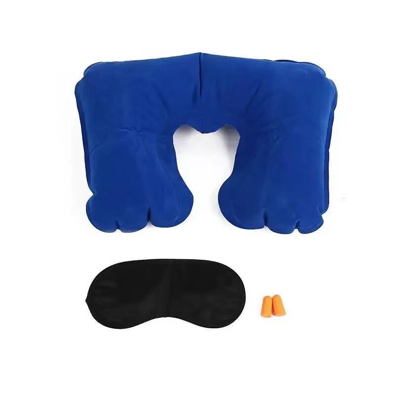 DAXTEDAXTE Portable Inflatable U-Shaped Travel Pillow