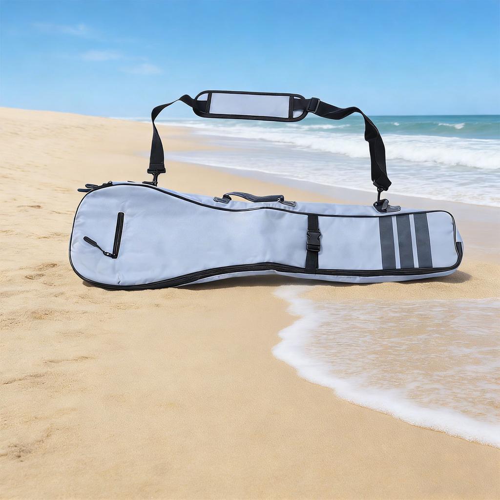 Paddeltasche Oxford-Stoff 3-teilige Stand-Up-Paddle-Aufbewahrungstasche für Aluminiumlegierung Carbon Glas Bootsruder