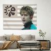 1pc Curtis James Tapestry James Flag Wall Hanging Kpop Aesthetic Room Decor  Fan Art Wall Cloth Flat Print