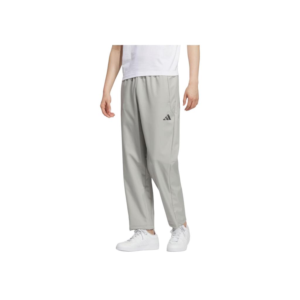 Adidas Softshell Woven Trousers Water-Resistant Straight-Leg Comfortable Sports Casual Pants Men Bottoms KR8300