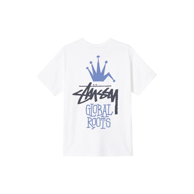 Stussy T-Shirts Unisex Crew Neck Moderate Straight Fit 1904622