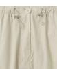 Noir For Woman Cotton Nylon Parachute Skirt (Cream)