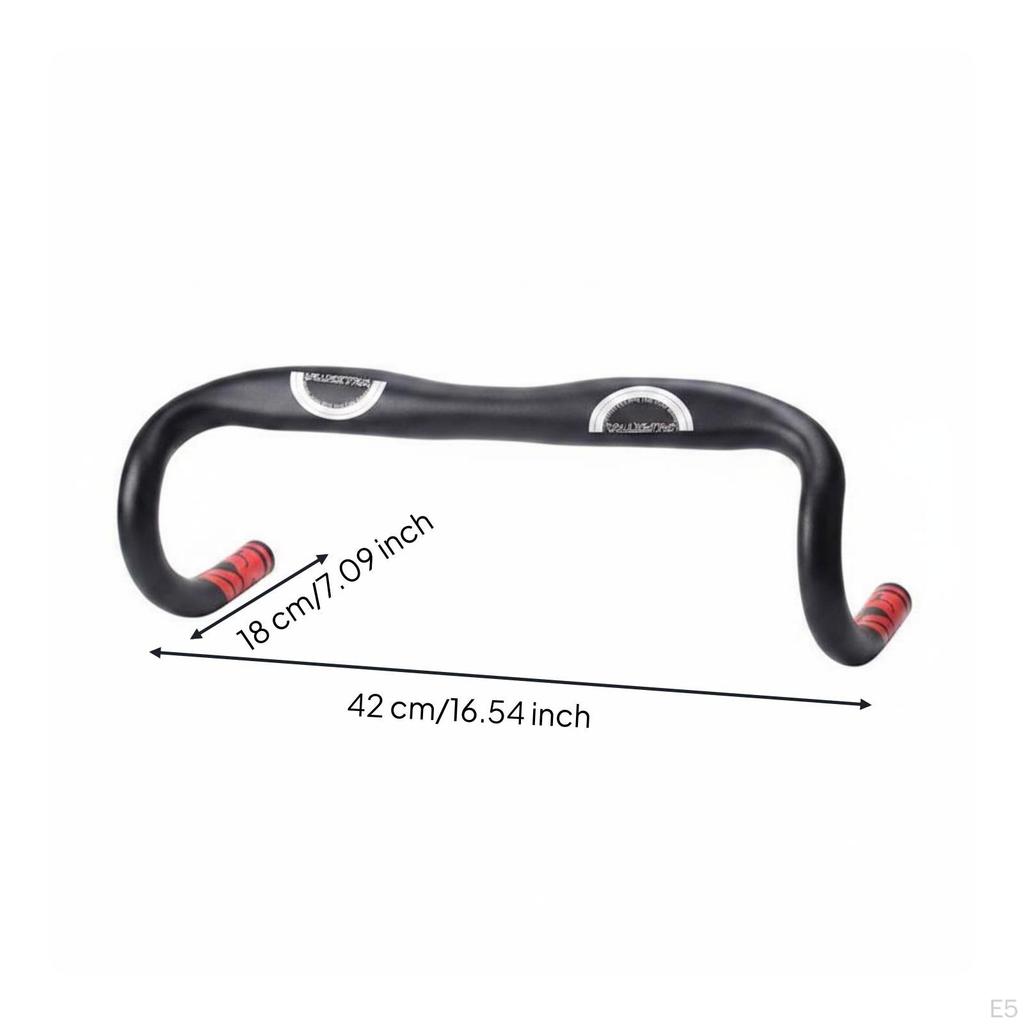 Aerodynamic Drop Bar Aluminum Alloy Handlebar Extremely Light Bike