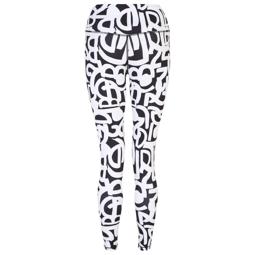 Womens/Ladies Influential Graffiti Leggings