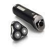 Rechargeable 3-in-1 Waterproof Electric Shaver: Beard Trimmer, Hair Clipper & Nose Trimmer Set
