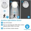 7leds Motion Light 300lm 360 Degree Rotation Indoor Cordless Adjustable Activated Sensor Spotlight