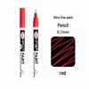 Guan Na Waterproof 0.7mm Fine Line Paint Pen for Car, Metal, Wood DIY Highlights