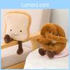 Bread Croissant Plush Toy For Kids Soft Stuffed Animal Birthday Gift Characters Included)**