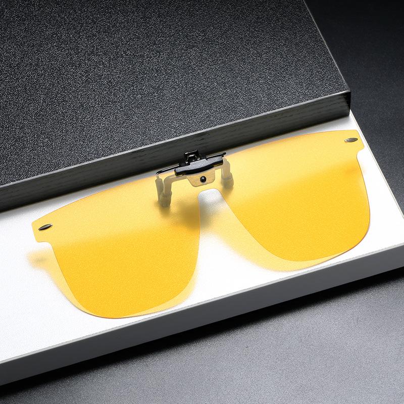 Myopia Polarized Clip Sunglasses Gm Same Sunglasses Uv Protection Driver Driving Large Frame Clip Glasses