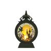 Halloween decoration, electronic candle portable wind lantern party atmosphere arrangement led electronic candle Halloween ornament