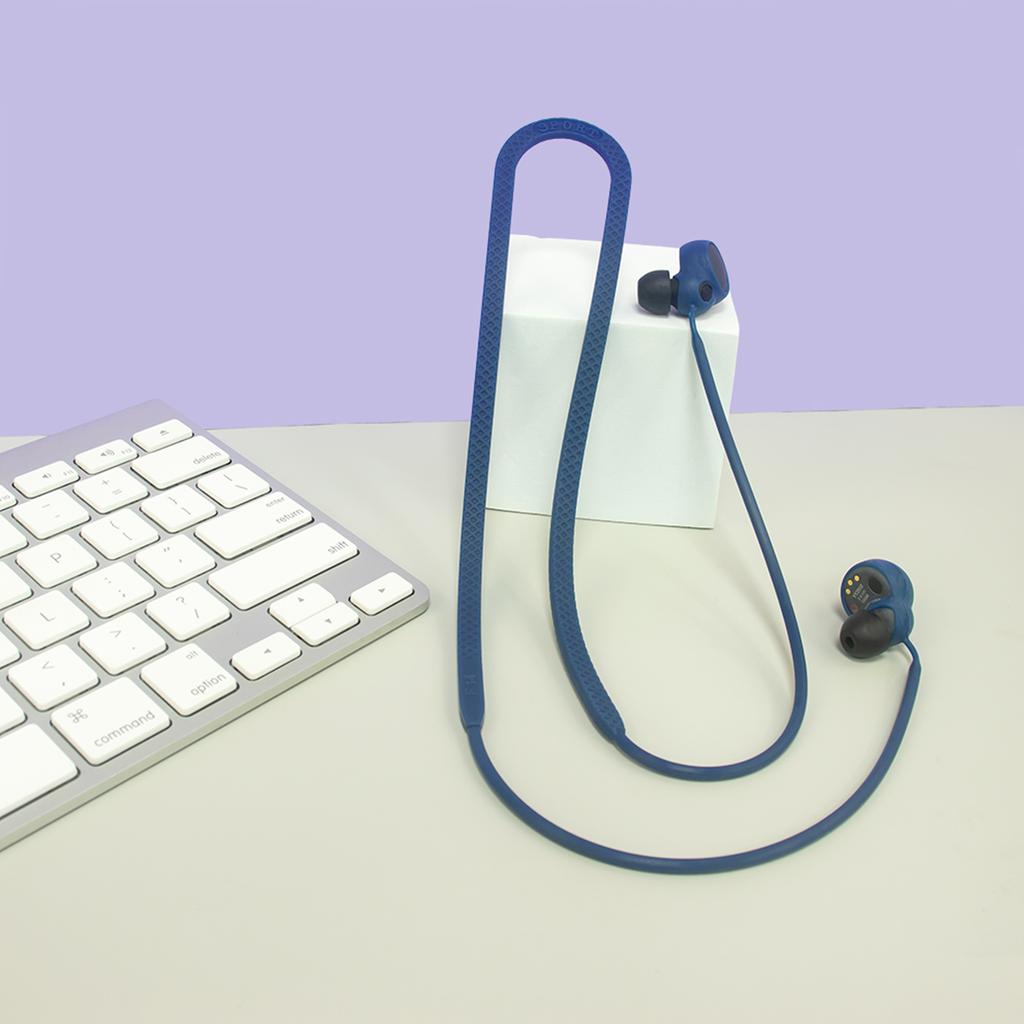 Fashion Anti-lost Strap Soft Hanging-Neck Rope Cable Waterproof-Lanyard Cord Suitable for Link Buds S Wireless Headphone