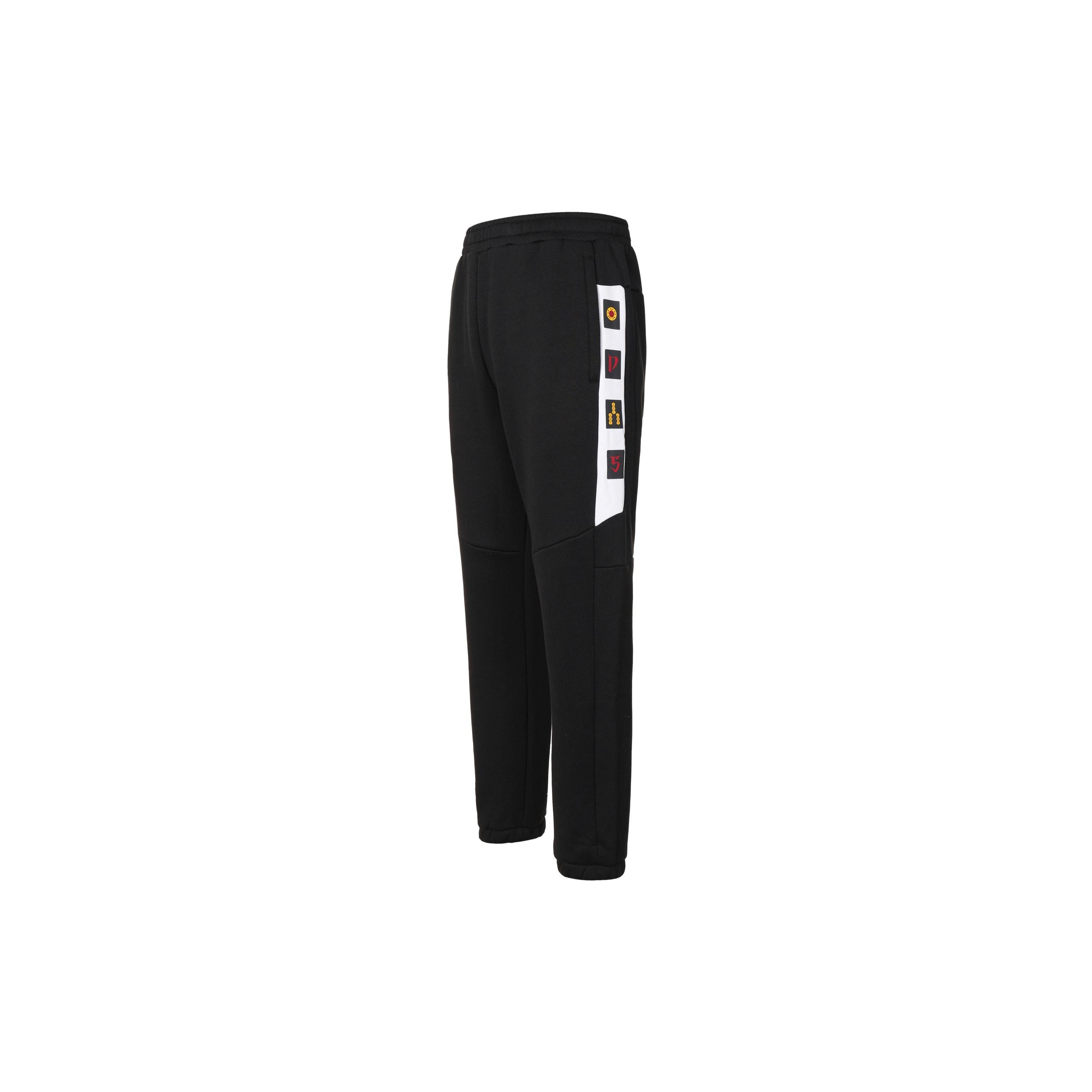 Men s adidas Logo Printing Knit Bundle Feet Sports Pants/Trousers/Joggers Black H39222 L