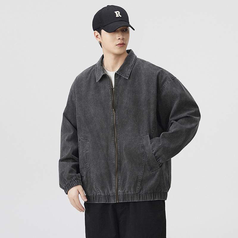 Men's Coat 2025 New Jacket Jacket Jacket Fashion Trend Loose Casual Windproof