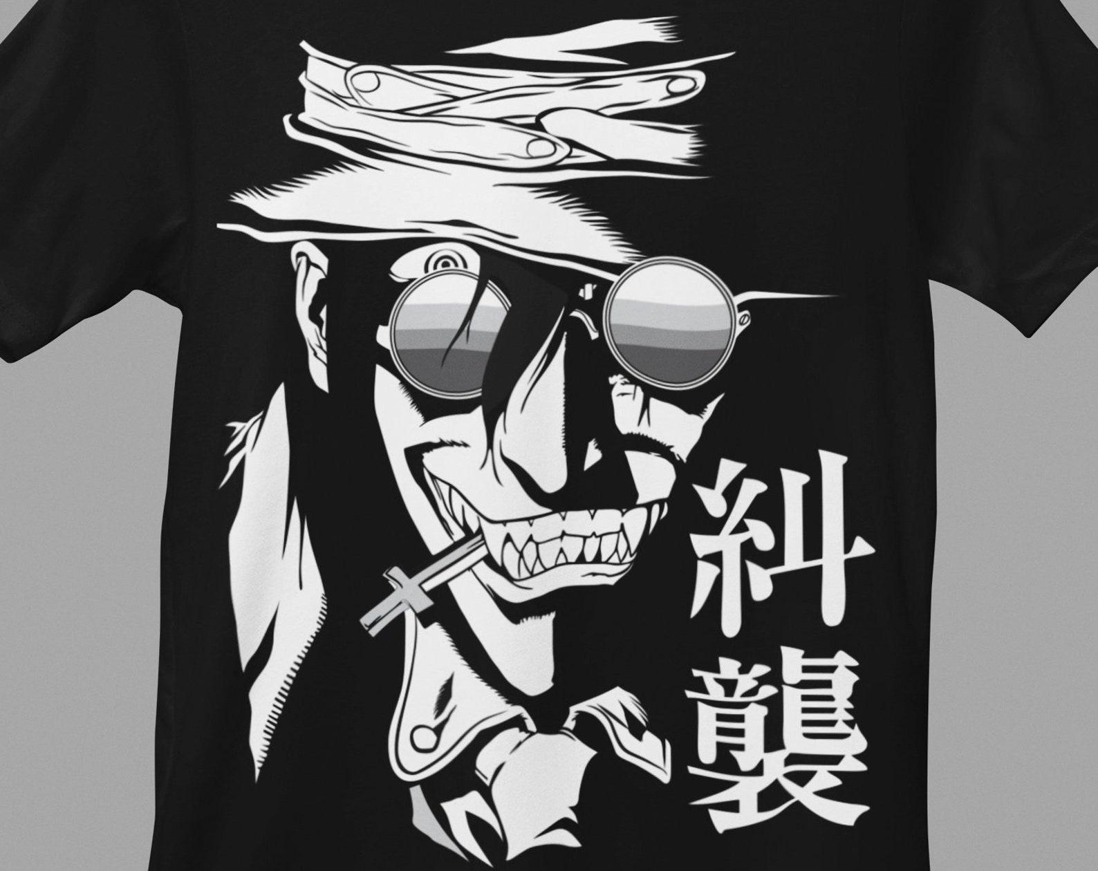 Anime Hellsing T-Shirt: Japanese Anime Vampire Unisex Shirt S