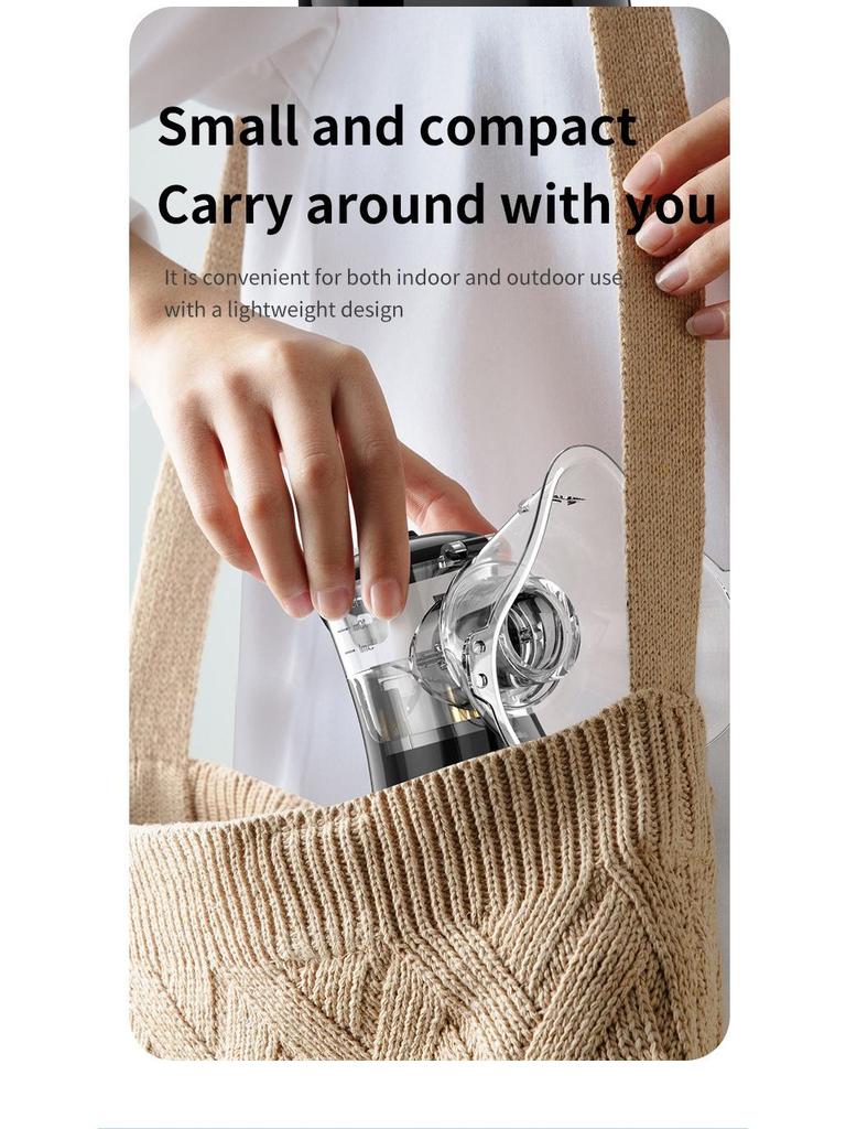 Children's Ultrasonic Silent Nebulizer LED Display Portable USB Rechargeable