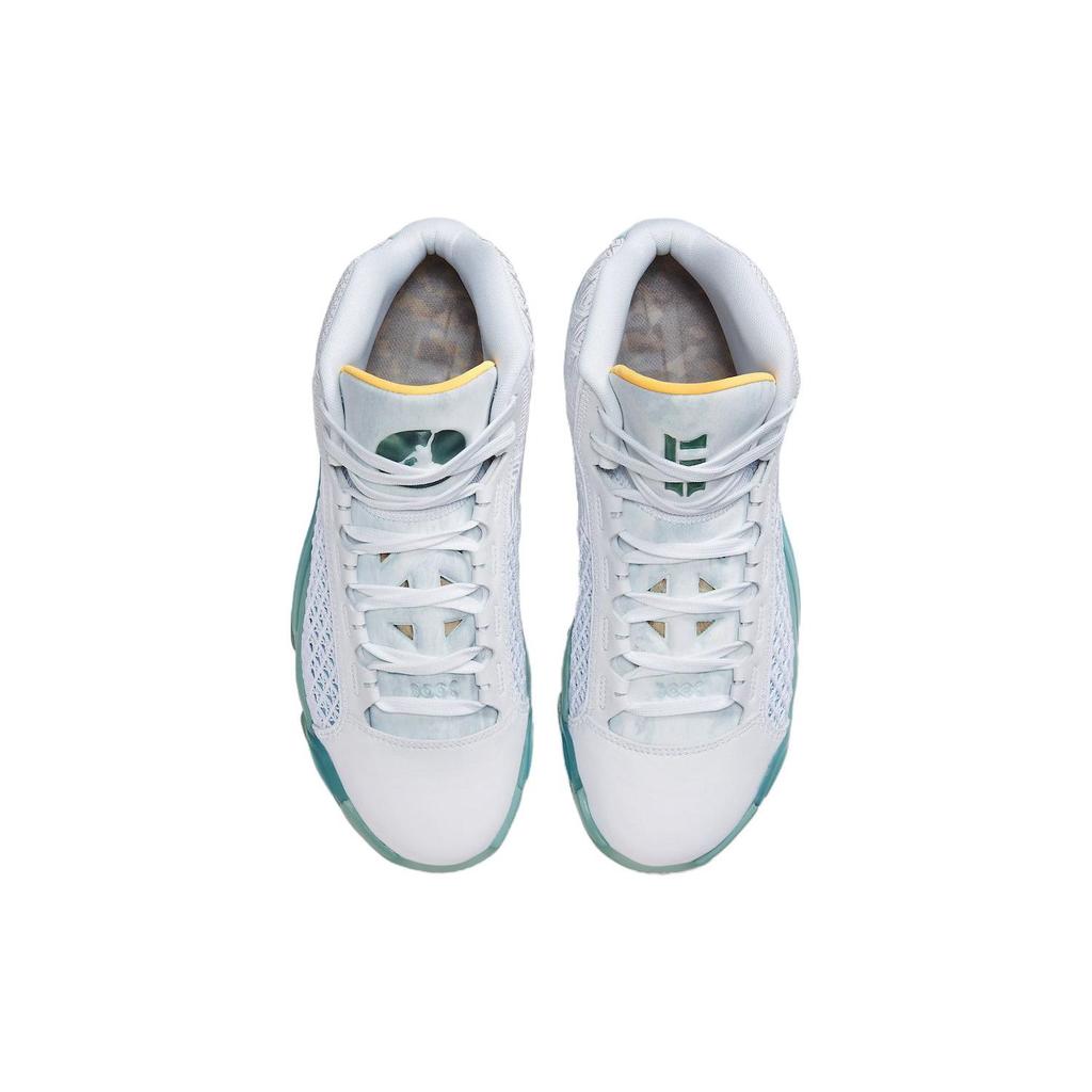 Guo Ailun X Air Jordan 38 PF White Clear Jade Men Sneakers Jade-Ice Sundial FD0585-100