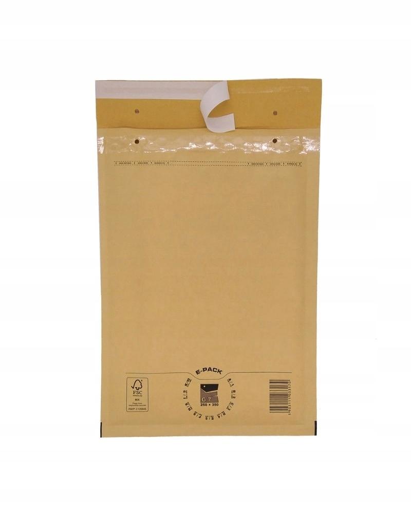Bubble envelope G17 BROWN x10pcs