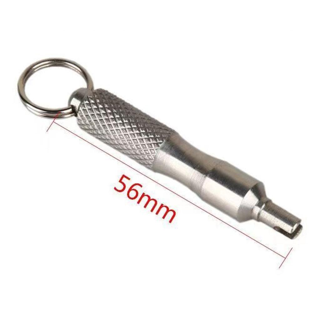 Stainless Steel Tire Tool Tire Repair Screwdriver Easy To Use High Quality Silver Color Stainless Steel Material Tire Repair
