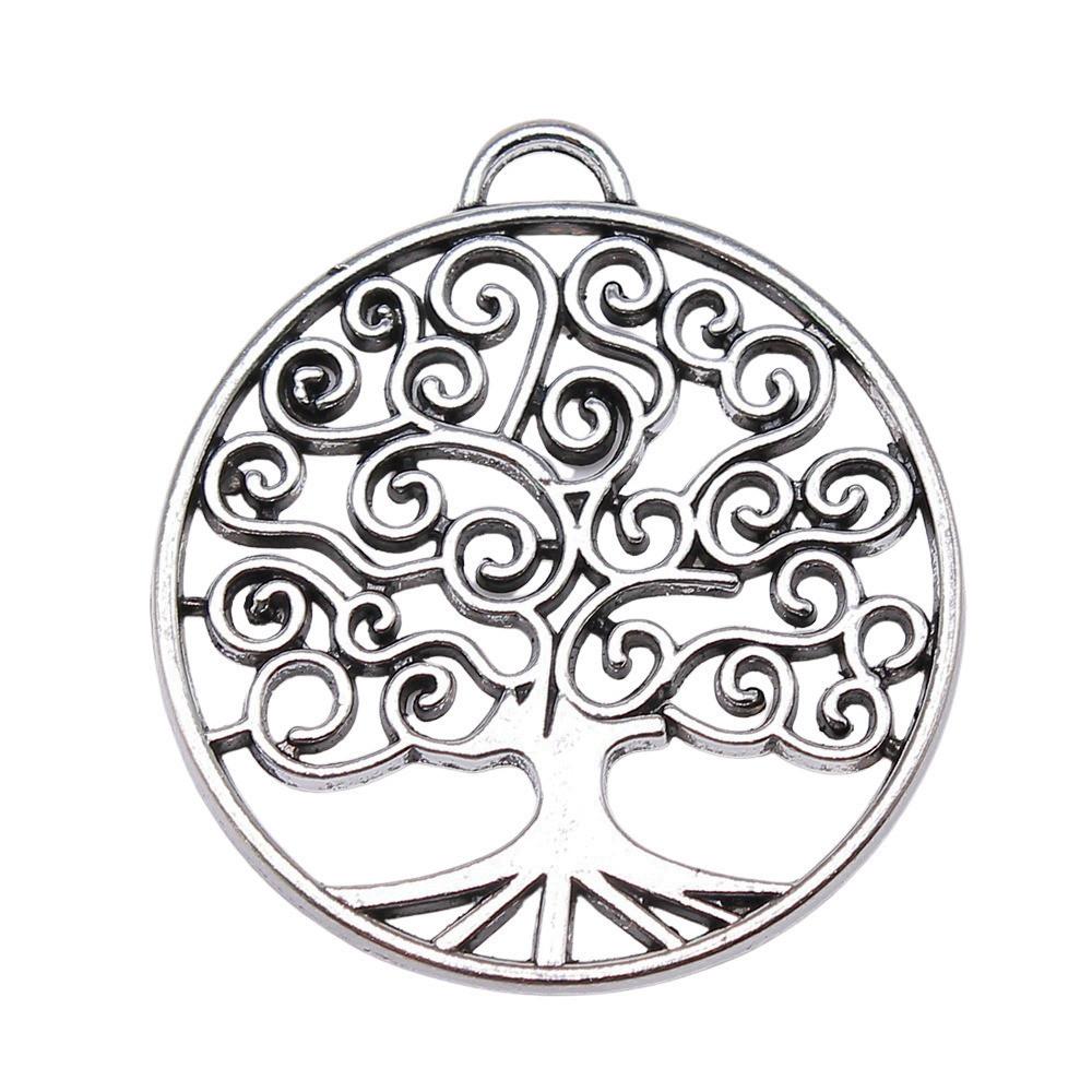 Charms Big Tree Of Life Pendants Wedding Jewelry Findings QC017