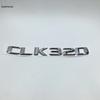 3D ABS For Mercedes-Benz W209 CLK Class CLK55 CLK63 CLK200 CLK220 CLK230 CLK550 Emblems Tail Logo Chrome Stickers Accessories