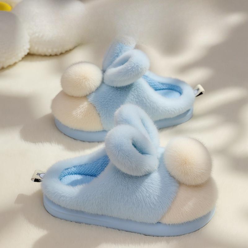 Neue, Niedliche, Warme und Fleece-Baumwollschuhe und Hausschuhe für Damen