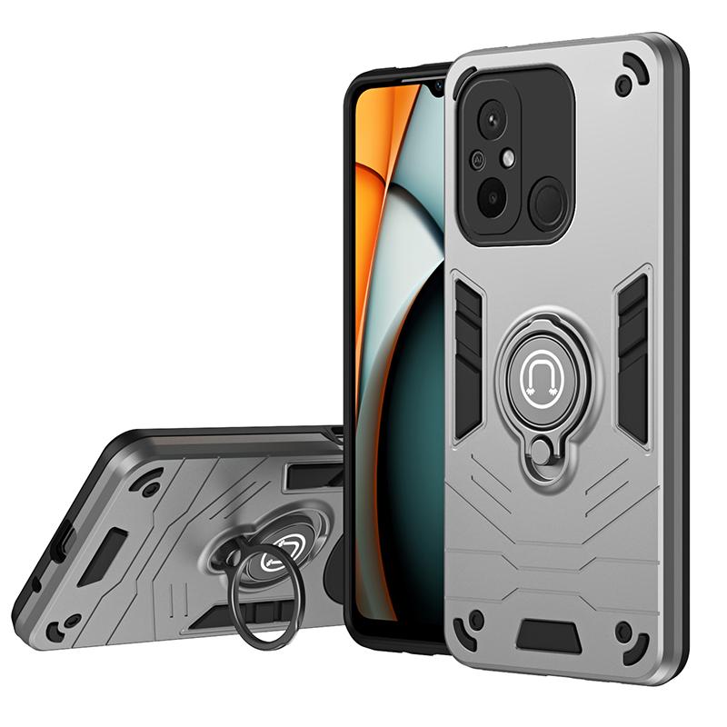 Shockproof Armor Funda For Redmi 12C A1 Plus A2 Plus A3 Slide Lens Protect Case Magnet Charge Men's Phone Cover For Redmi 14C