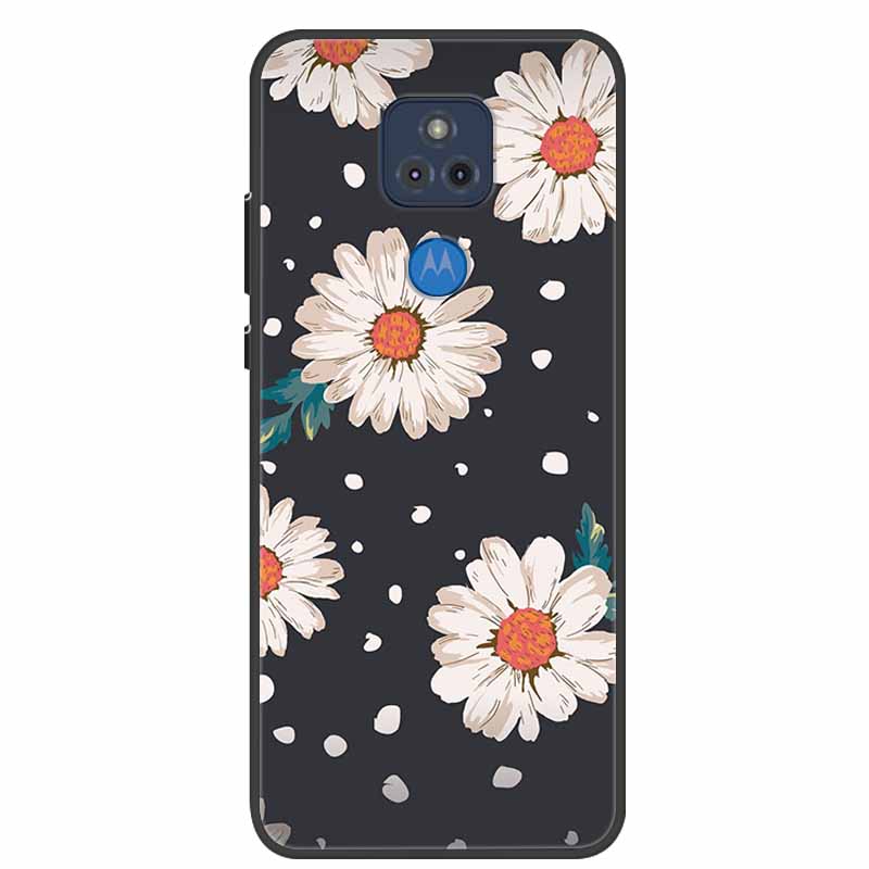 For Moto E7 Plus Case Bumper Silicone TPU Soft Phone Cover For Motorola Moto E7 Plus Case Cartoon Funda E 7 Plus E7Plus Coque