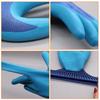 Emboss Latex Work Safe Gloves Blue Protective Mittens Embossing Work Gloves  Mechanical Repair