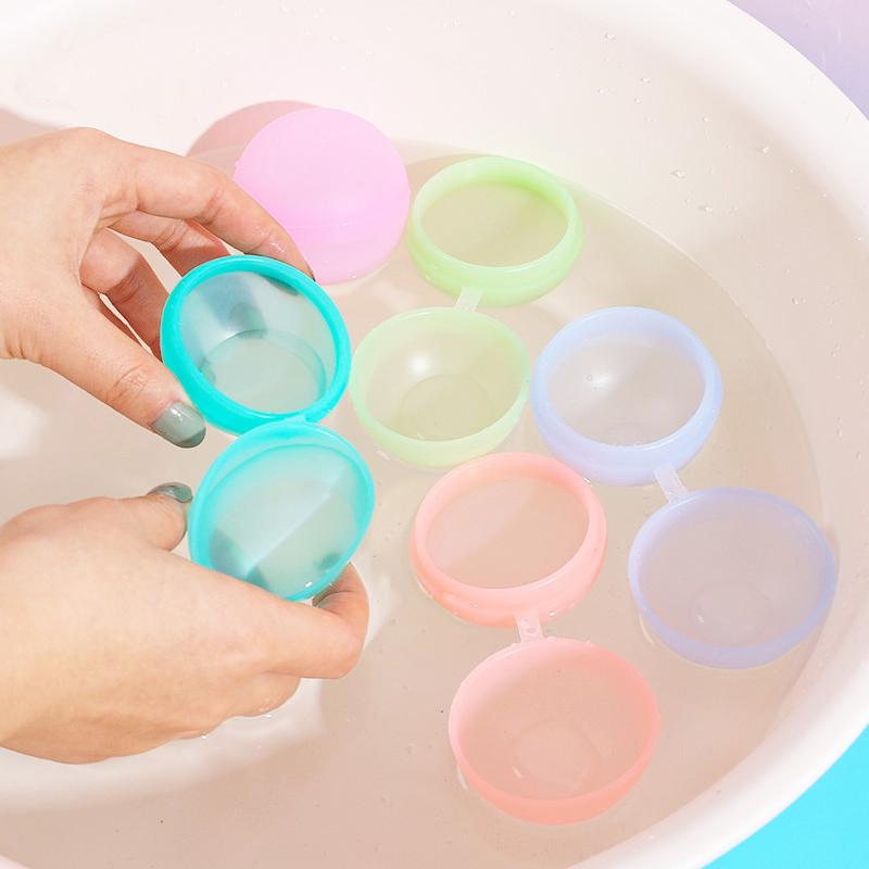 Reusable Silicone Water Balloons Quick Fill Self Sealing Water Bomb Splash Balls