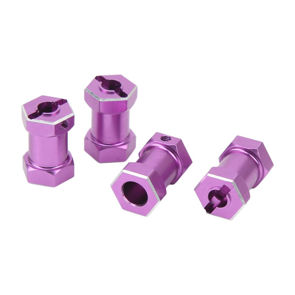 4PCS 12mm RC Wheel Hex Hub with 20mm Offset Extension Crawlers Wheel Hex Drive Adapter for 110 RC