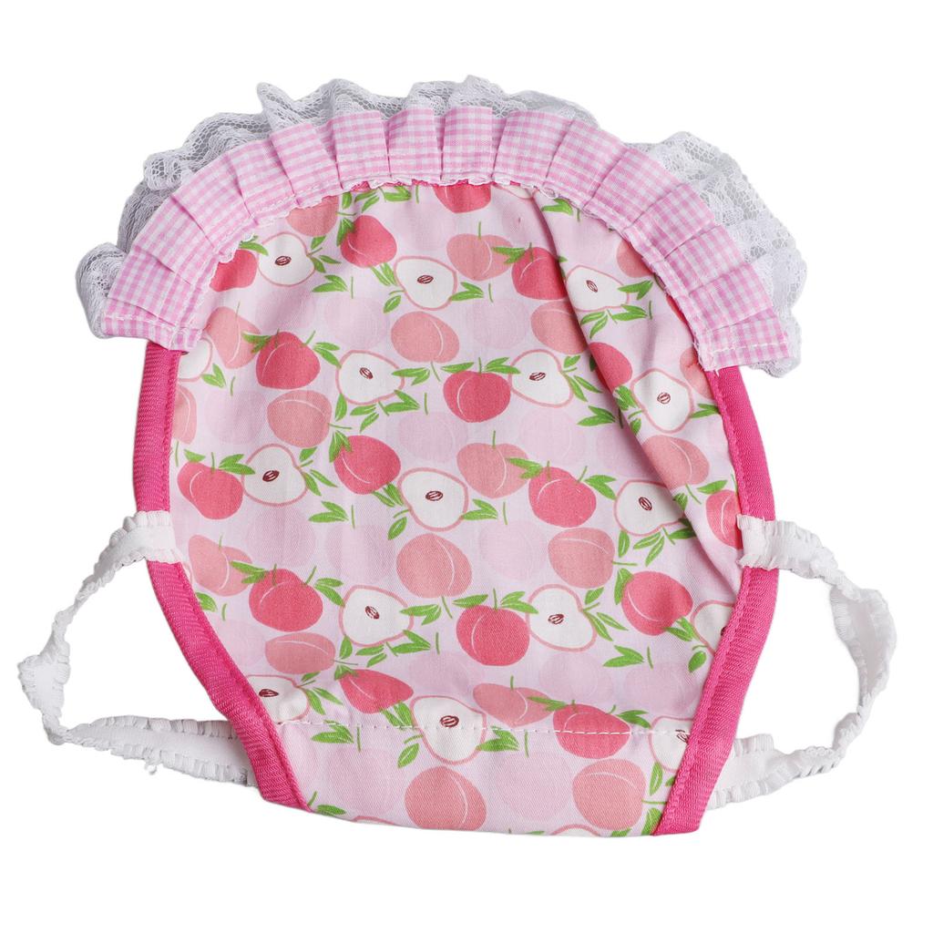 Henne Sattelschürze Doppellagig Baumwolle Bequem Hühnerfeder Fixierer Flügel Rückenschutz für