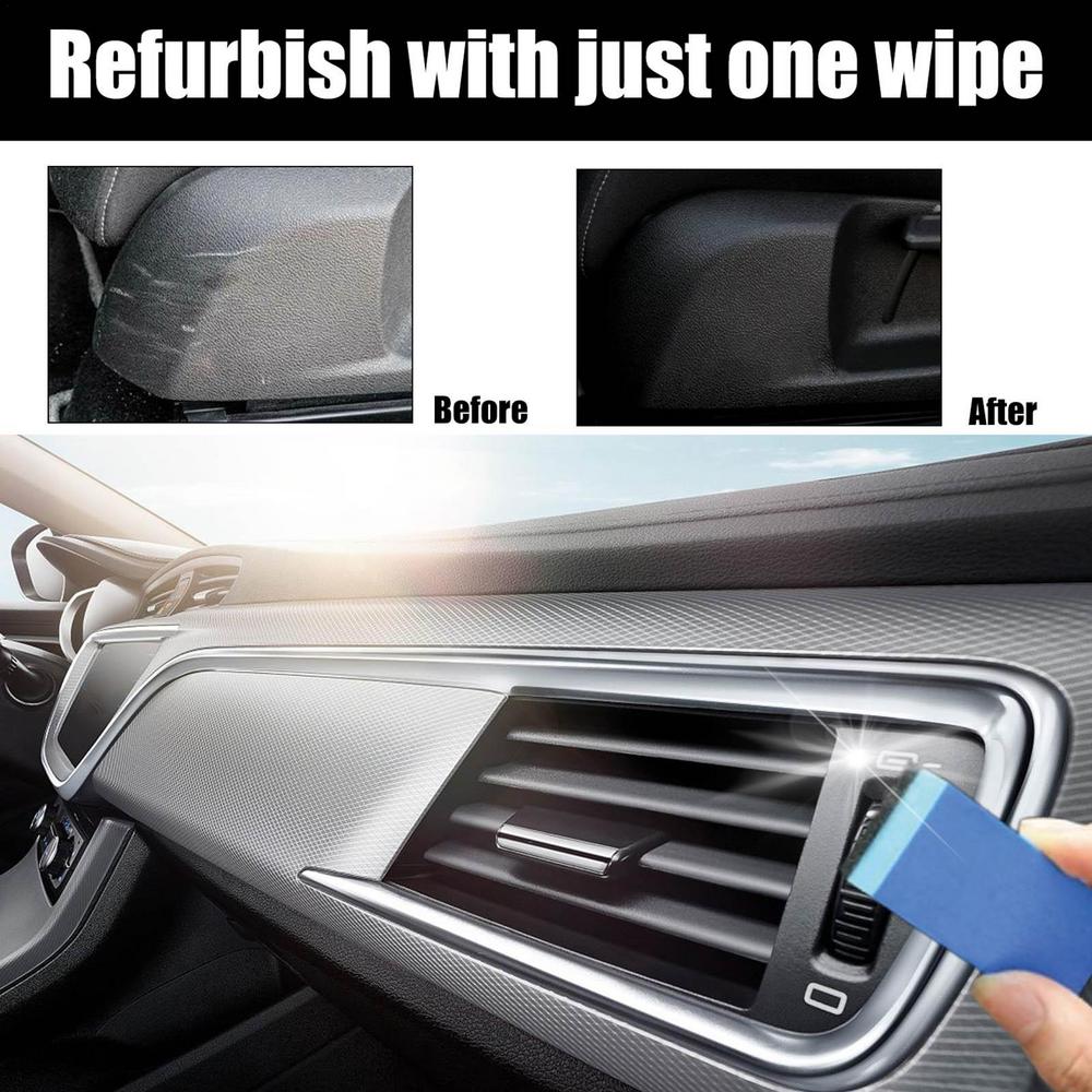 30ml Car Refurbishing Agent Plastic Refurbished Plating Coating Agent Wax Panel Auto Interior Crystal Renovated Coating Supplies