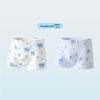 Wide Waist Non-Binding Boys' Pure Cotton Cartoon Boxer Briefs, Antibacterial Crotch, Class A, Four-Corner Design, Primary School Underwear