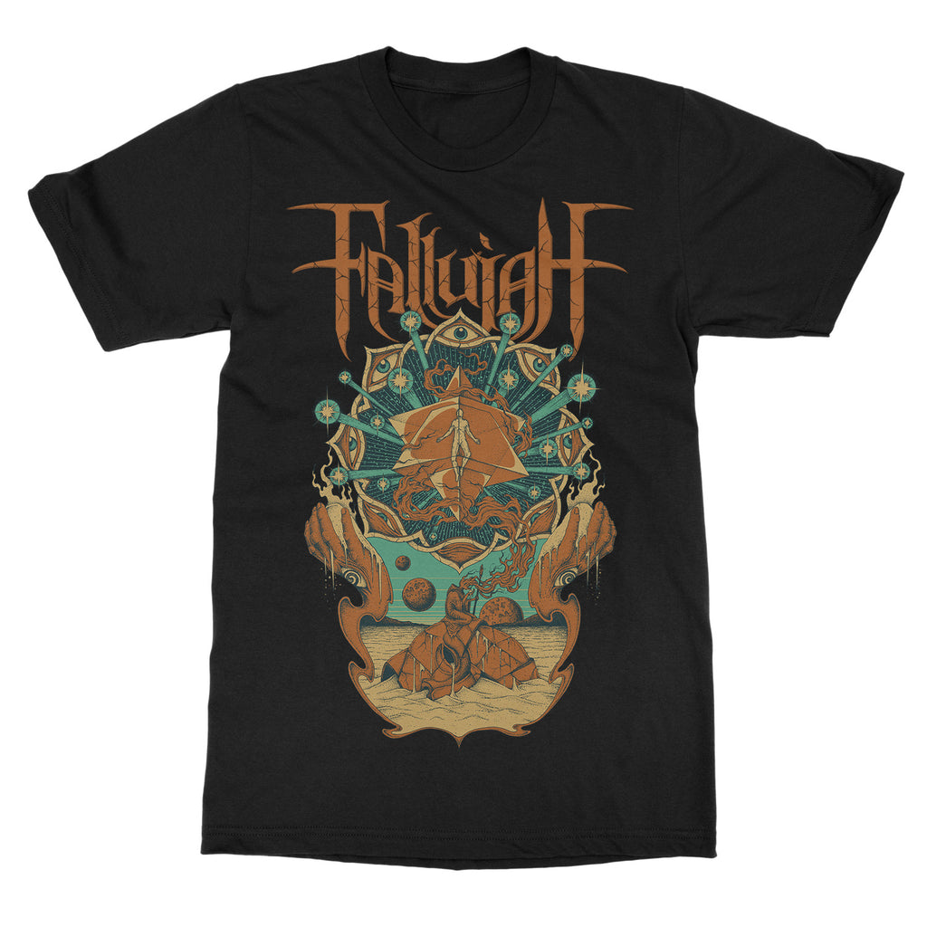 Best Fallujah Band Graphic Cotton Tshirt Unisex Summer Short Sleeve Fashion Brand Tee Luxury Casual Vintage Retro Tops