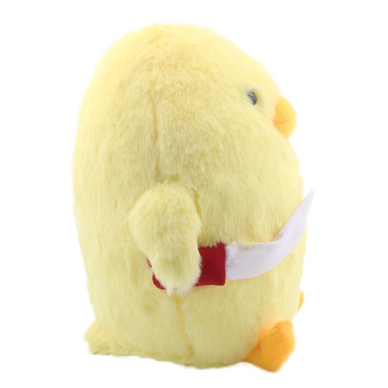 25cm Cartoon Duck With Knife Plush Toy Cute Hamster Animal Stuffed Plush Dolls for Kids Gift