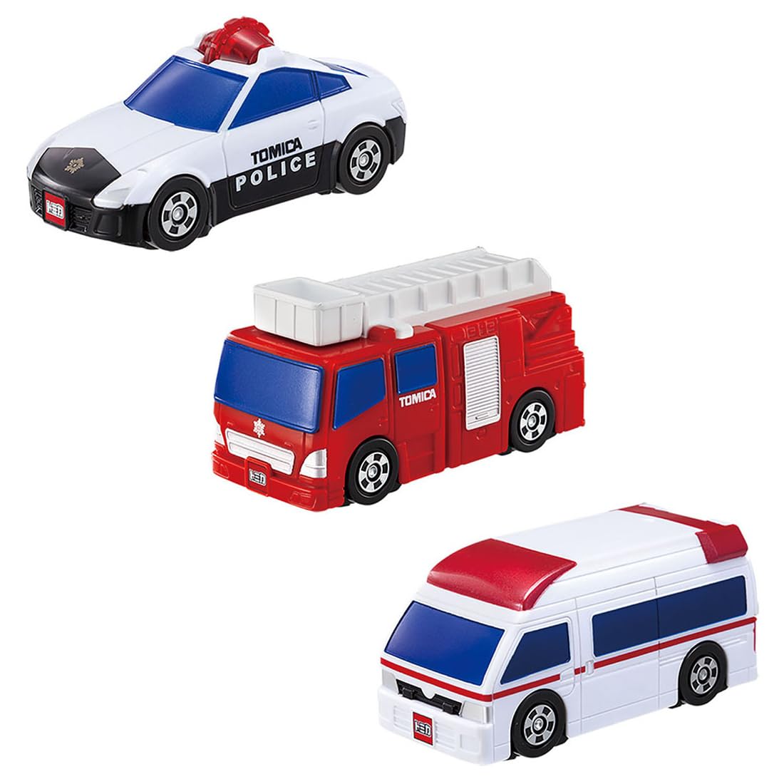 Takara Tomy Tomica Emergency Vehicle First Tomica Gift Set Miniature Ages 3 and Up Collection! - Cars, Toys,