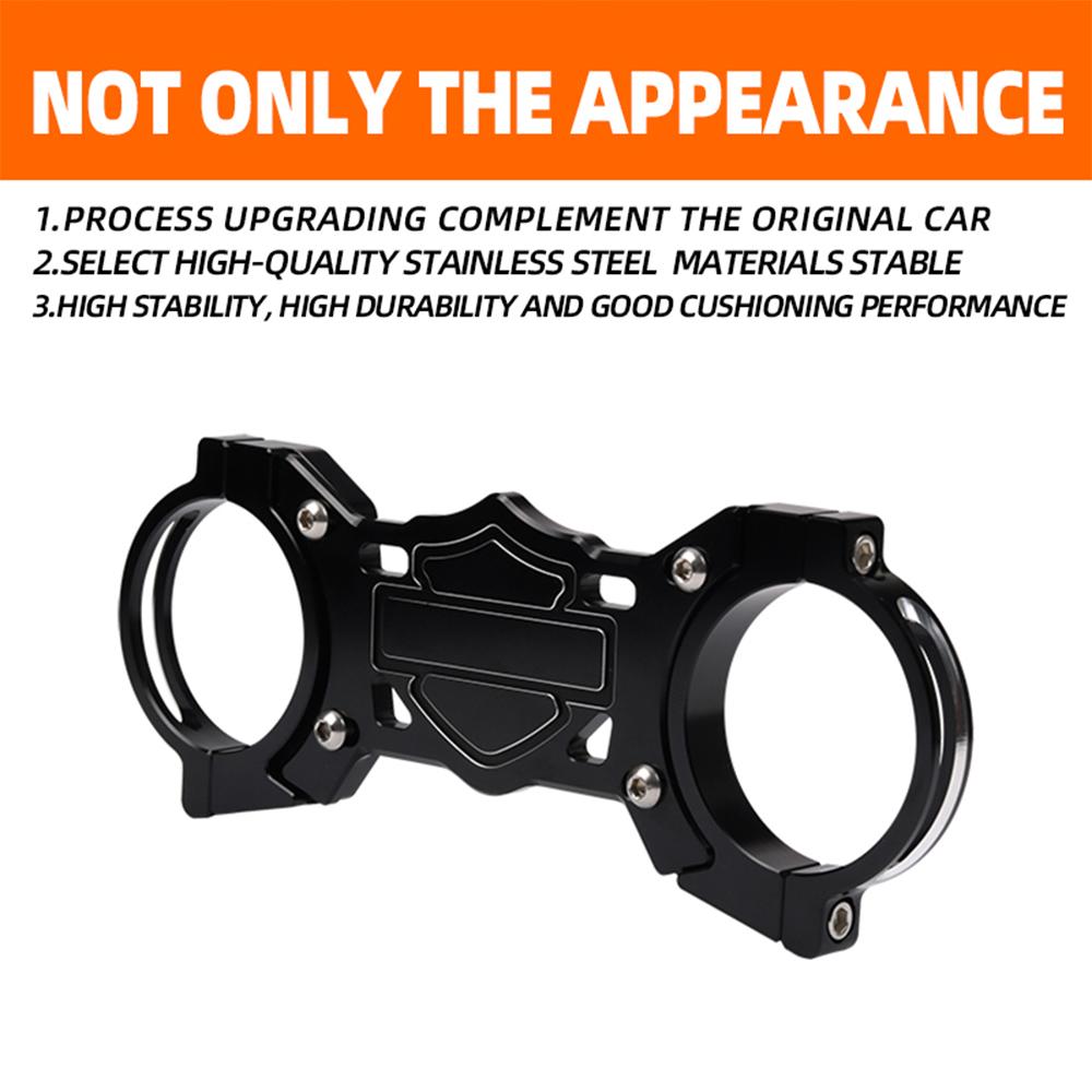 For Harley Sportster XL Iron 883 1200 Accessories Front Fork Balance Shock Bracket Absorber Brace Suspension Steering Holder
