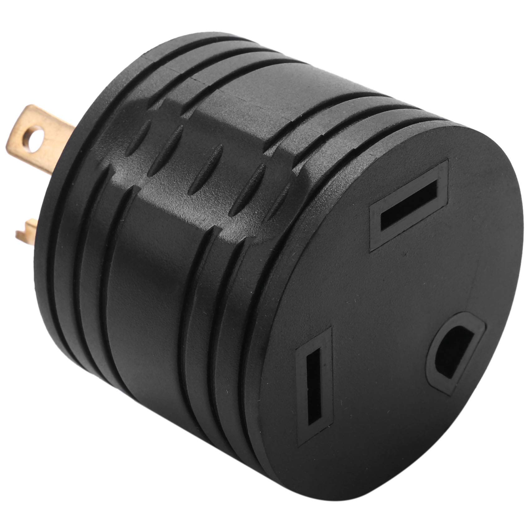 

RV Generator Adapter 3 Pole 30A Male to 30A Female RV Power Plug 125V чорний